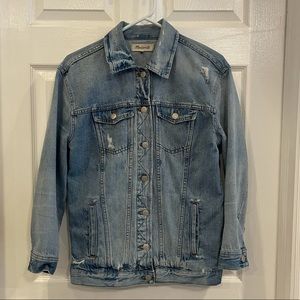 Madewell Oversized Jean Jacket
